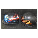 (2) Motorcycle Helmets