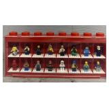 LEGO Figure Case w/ (16) LEGO Figures