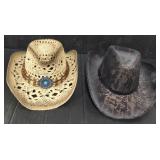 (2) Cowboy Hats