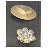 (2) Belt Buckles
