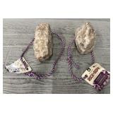(2) Rock Rope Salt Lick