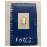Pamp 1-Gram Gold Bar