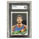 1979-80 Topps Bill Walton Graded 4 Card