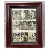 Framed NOF Baseball Vintage Photo