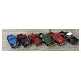 (6) Various Matchbox Die Cast Trucks