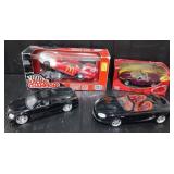 (4) Die-Cast Cars