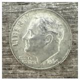 1964 Roosevelt Silver Dime