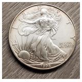 1oz 1998 Silver Eagle Dollar