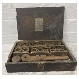 Vintage Walden Worcester Ratchet & Socket Set