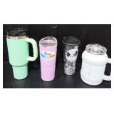 (4) Tumbler Mugs