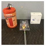 (3) Inflatable Sleeping Pad and Camping Items