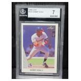 1990 Leaf #220 Sammy Sosa Card: Beckett Mint 7