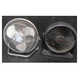 (2) Desk Fans