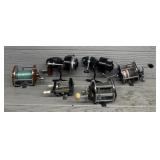 (6) Assorted Fishing Reels