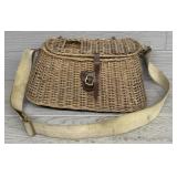 Wicker Fishing Creel Basket