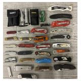 (30) Various Vintage Pocket Knives