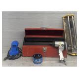 Tool Box with Assortment of Tools