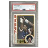 1978 Julius Erving 1st Team All Star Graded 4 Card