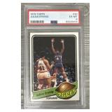 1979 Topps Julius Erving Graded 6 Card