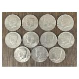 (11) US Bicentennial Half Dollars