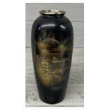Vintage Japanese Mixed Metal Vase