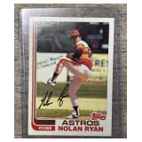 1982 Nolan Ryan Astro Uniform Card