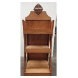 Solid Wood 3-Tier Selkirk Abbey Hobby Shelf