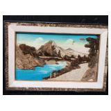 Handmade 3D Picture In Frame