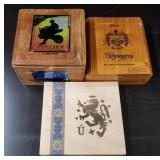 (3) Empty Cigar Boxes #5