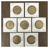 (7) Canadian $1 Coins #2