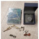 Men's Tie Clips & Ring