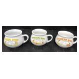 (3) Soup Mugs