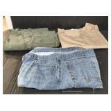 (3) Pair of Levi Pants