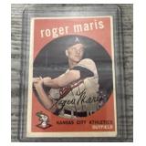 Original 1959 Topps Roger Maris Baseball Card