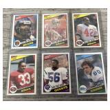 (6) 1984 Topps Star Lot