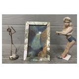 (3) Vintage Decor Pieces