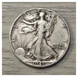 1941-P Walking Liberty Half Dollar