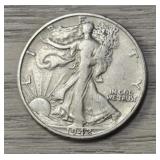 1942-S Walking Liberty Half Dollar