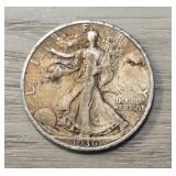 1936-S Walking Liberty Half Dollar