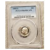 1984-S 10c PCGS PR69DCAM