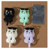 (4) Cats Key Holders