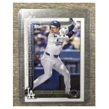 2025 Dodger Uniform Shohei Ohtani Card