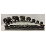 Srilanka Wooden Elephant Carving