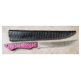 Damascus Chef Fillet Knife w/ Sheath