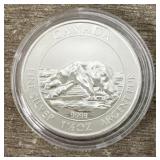 1.5oz Canada Polar Bear Silver Round