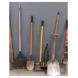 Variety of Yard Tools