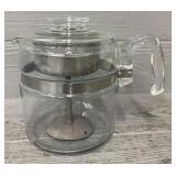 Pyrex Flameware Glass Stovetop Percolator