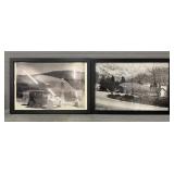 (2) Fish Inn Framed Photos