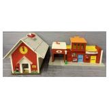 (2) Vintage Fisher Price Toy Pieces
