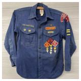 1950s Boy Scout of America Shirt w/ Patches